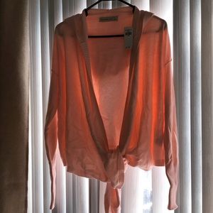 Abercrombie & Fitch Cardigan Soft pink NWT